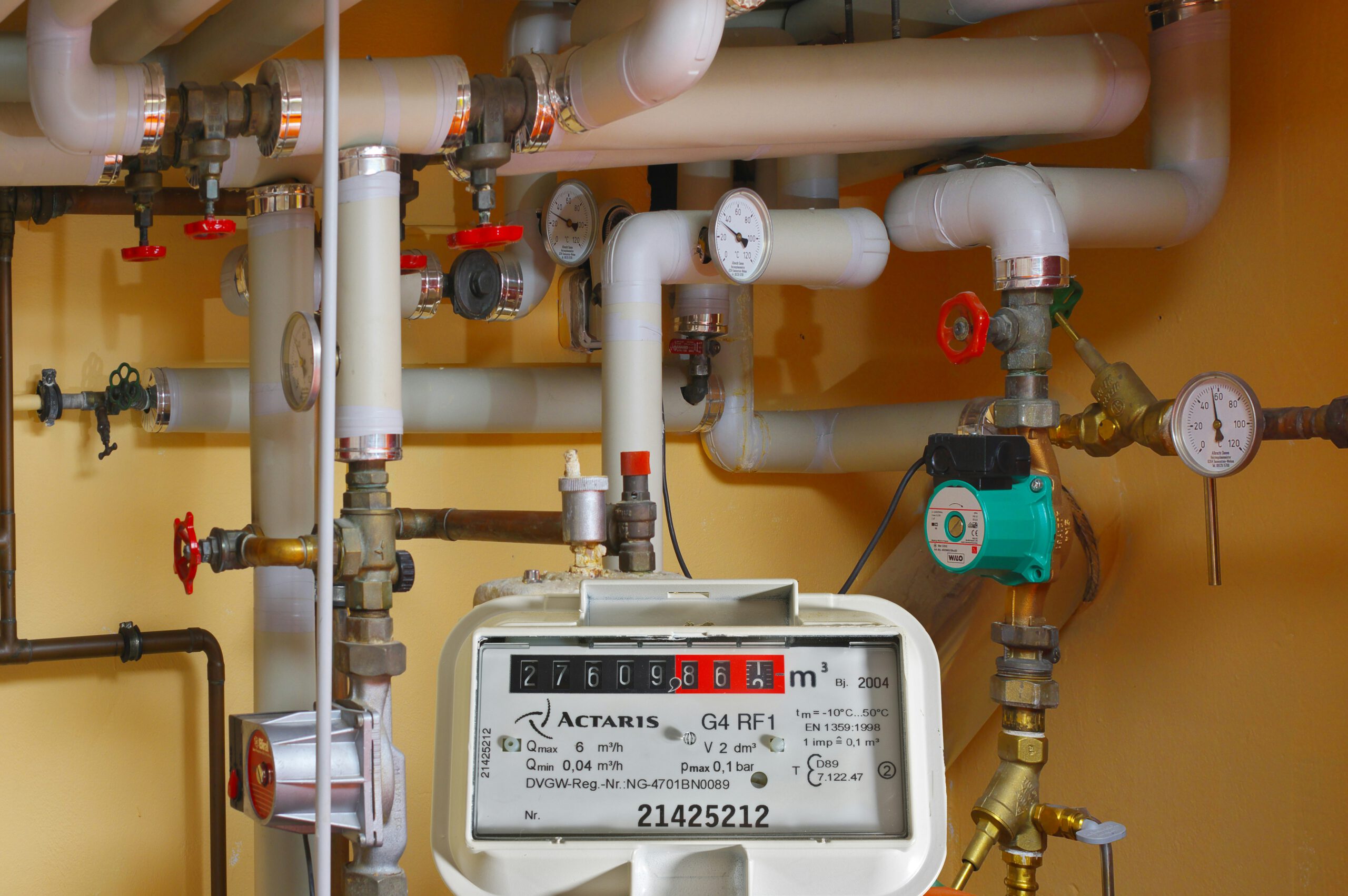 Technischer Bereich und Heizungsanlage